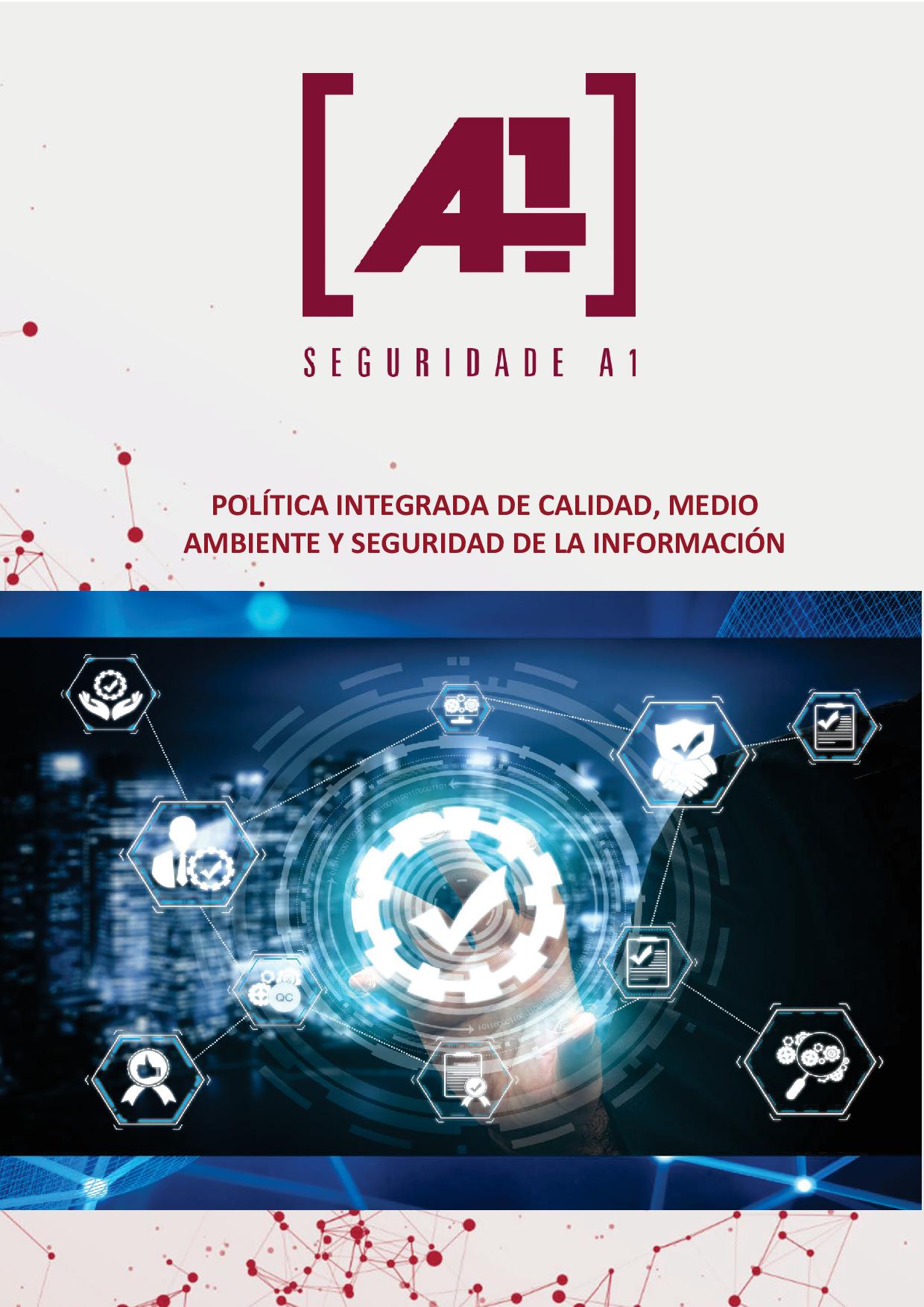 Portada Política calidad, medio ambiente y seguridad de la información